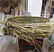 Гнездо большое плетеное аист